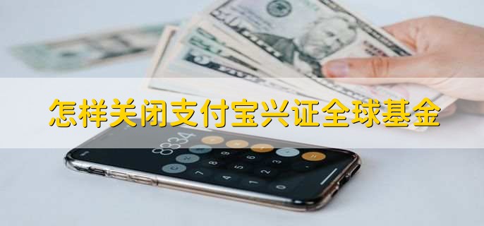 怎样关闭支付宝兴证全球基金