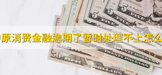 中原消费金融逾期了暂时处理不上怎么办