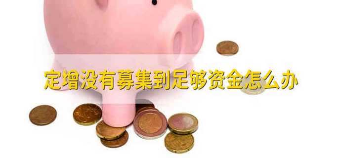 定增没有募集到足够资金怎么办