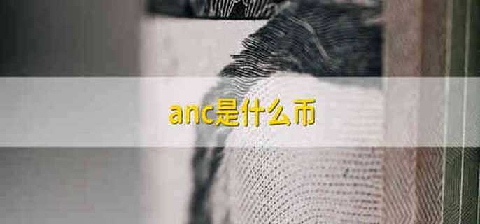 anc是什么币