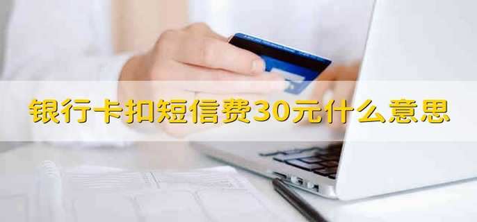 银行卡扣短信费30元什么意思