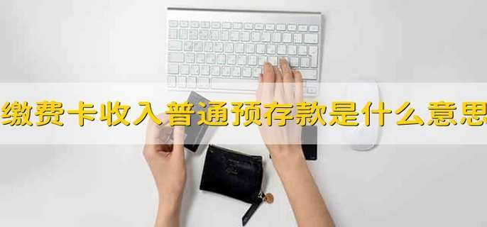 缴费卡收入普通预存款是什么意思