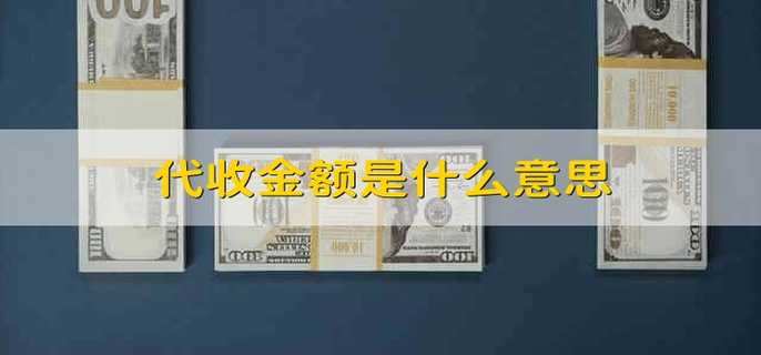 代收金额是什么意思