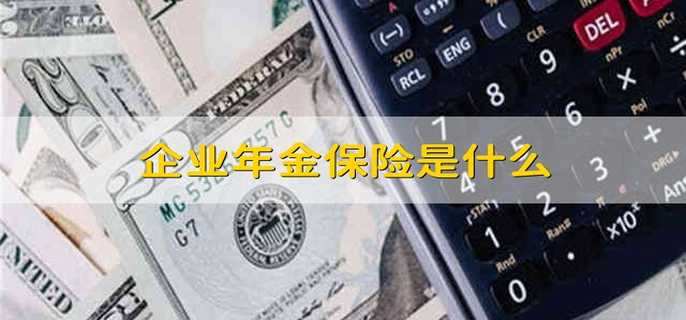 企业年金保险是什么