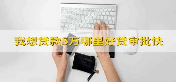 我想贷款5万哪里好贷审批快