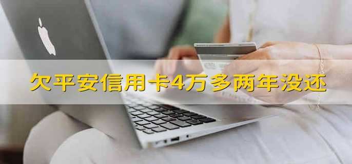 欠平安信用卡4万多两年没还