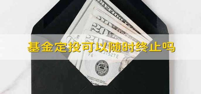 基金定投可以随时终止吗