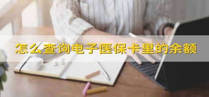 怎么查询电子医保卡里的余额