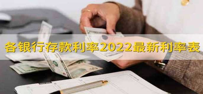 各银行存款利率2022最新利率表