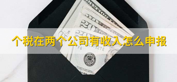 个税在两个公司有收入怎么申报，有以下两种方法