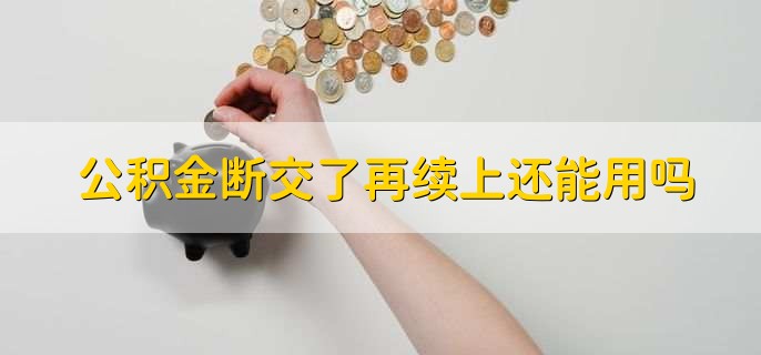 公积金断交了再续上还能用吗