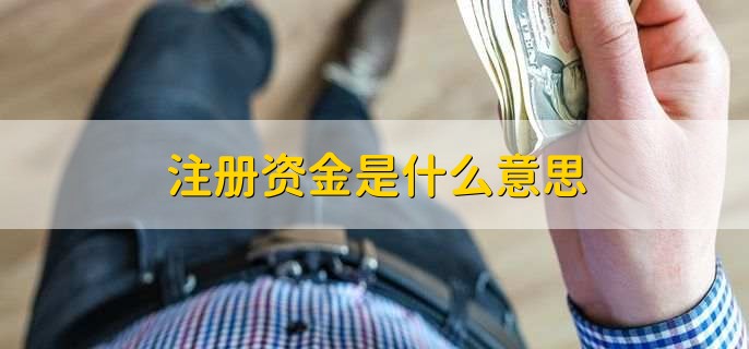 注册资金是什么意思