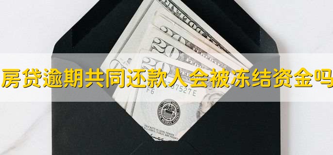 房贷逾期,共同还款人会被冻结资金吗