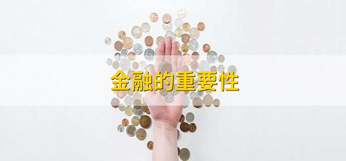 金融的重要性