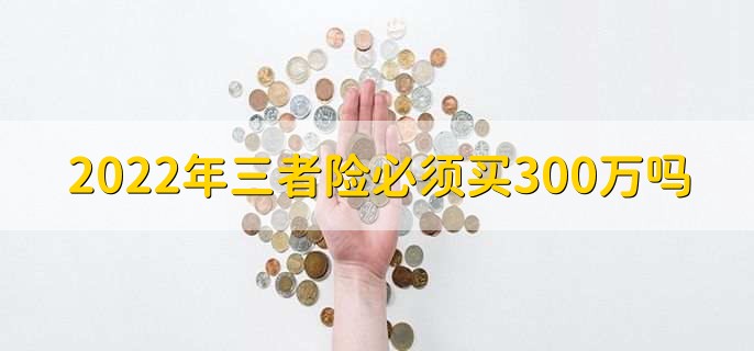 2022年三者险必须买300万吗