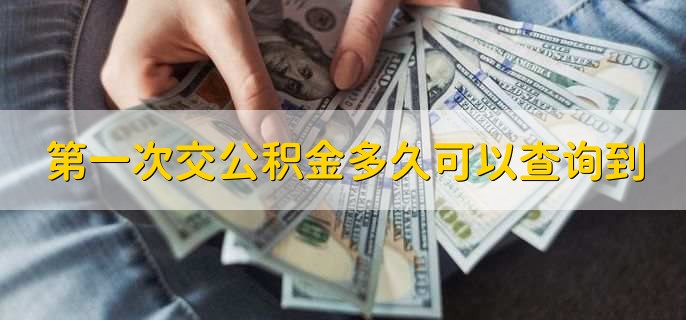 第一次交公积金多久可以查询到