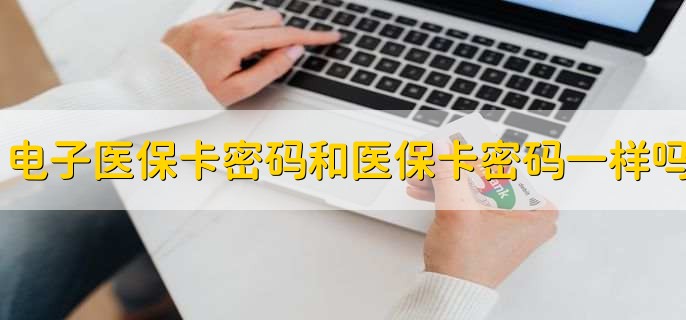 电子医保卡密码和医保卡密码是一样的吗