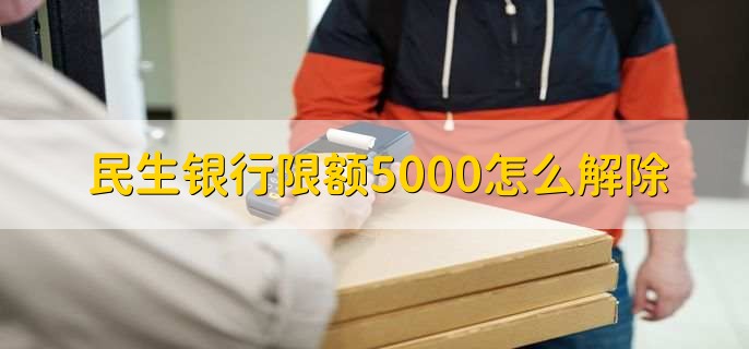 民生银行限额5000怎么解除