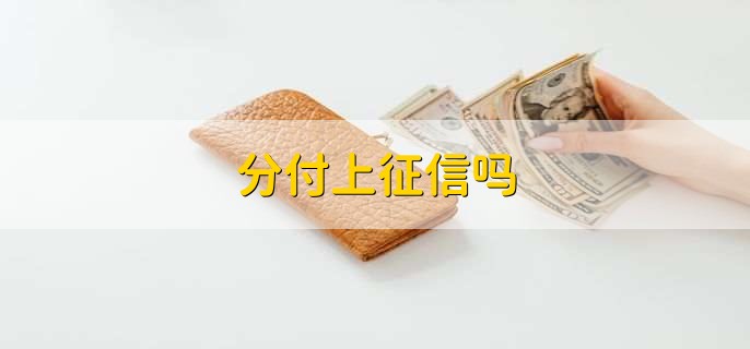 分付上征信吗