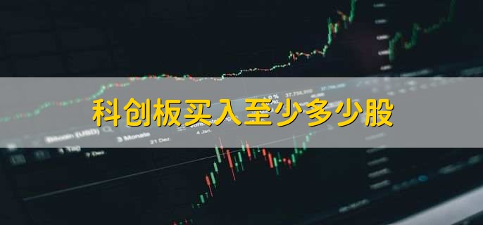 科创板买入至少多少股