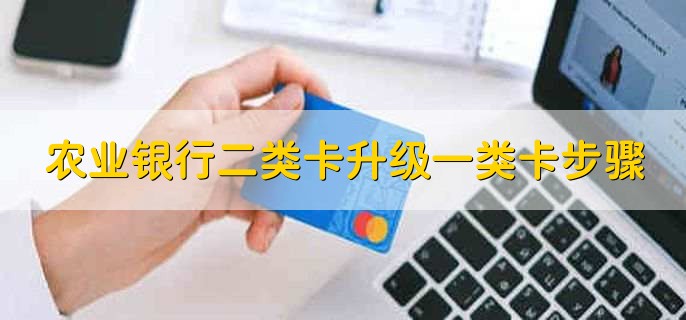 农业银行二类卡升级一类卡步骤，有以下两步