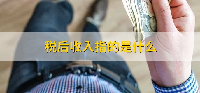 税后收入指的是什么