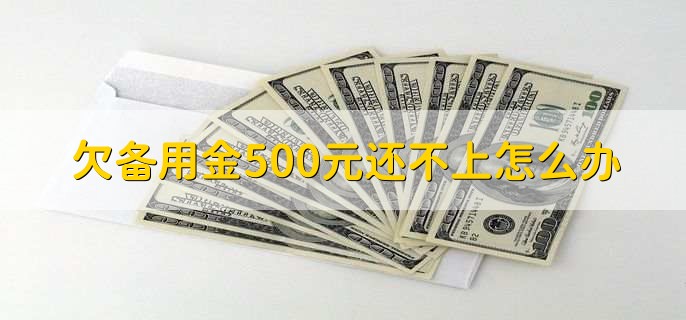 欠备用金500元还不上怎么办