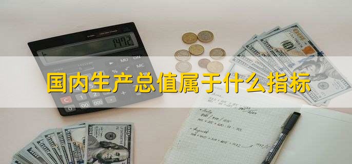 国内生产总值属于什么指标，经济核算指标