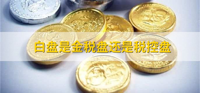 白盘是金税盘还是税控盘