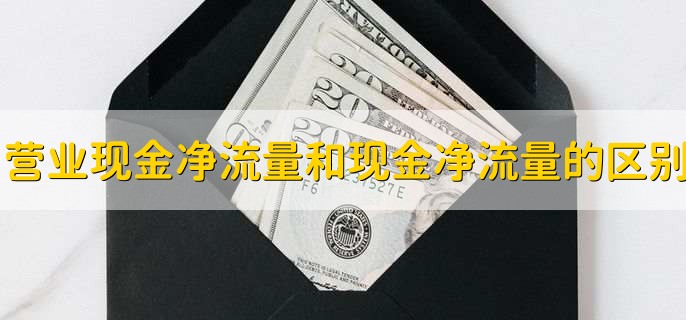 营业现金净流量和现金净流量的区别