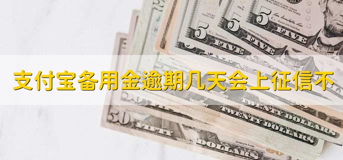 支付宝备用金逾期几天会上征信不