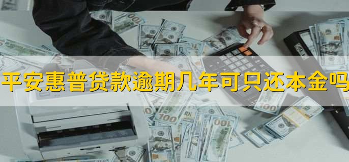 平安惠普的贷款已经逾期几年了可以只还本金吗，平台允许就可以