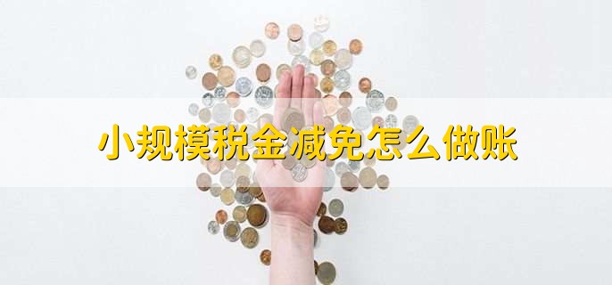 小规模税金减免怎么做账