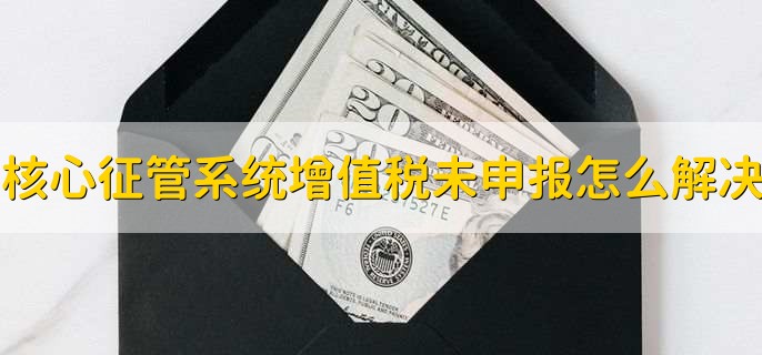 核心征管系统增值税未申报怎么解决