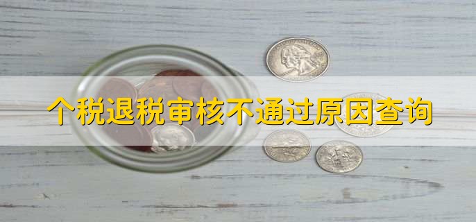 个税退税审核不通过原因查询