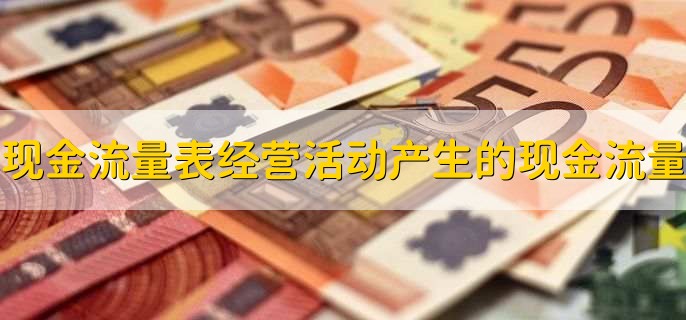 现金流量表经营活动产生的现金流量