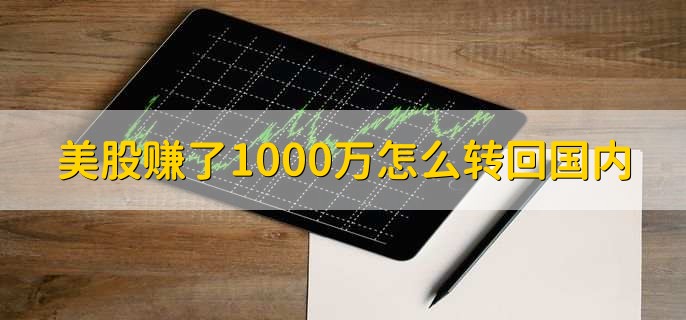 美股赚了1000万怎么转回国内