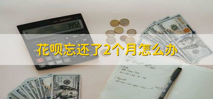 花呗忘还了2个月怎么办